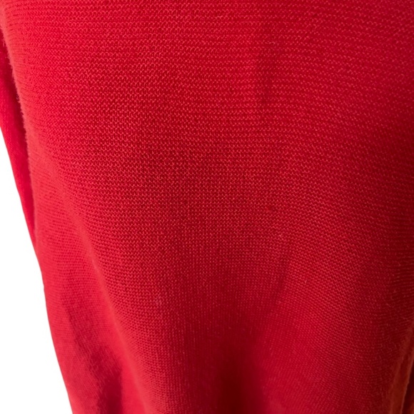 Eileen Fisher red tunic (xs/s/m, red) - Picture 6 of 7
